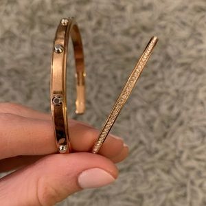 Rose Gold Michael Kors bracelets